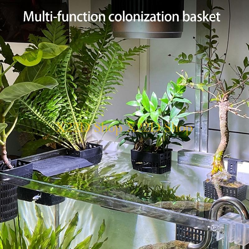 Plant Aquarium Pot - X22D Современный древний стиль Вертикальный держатель