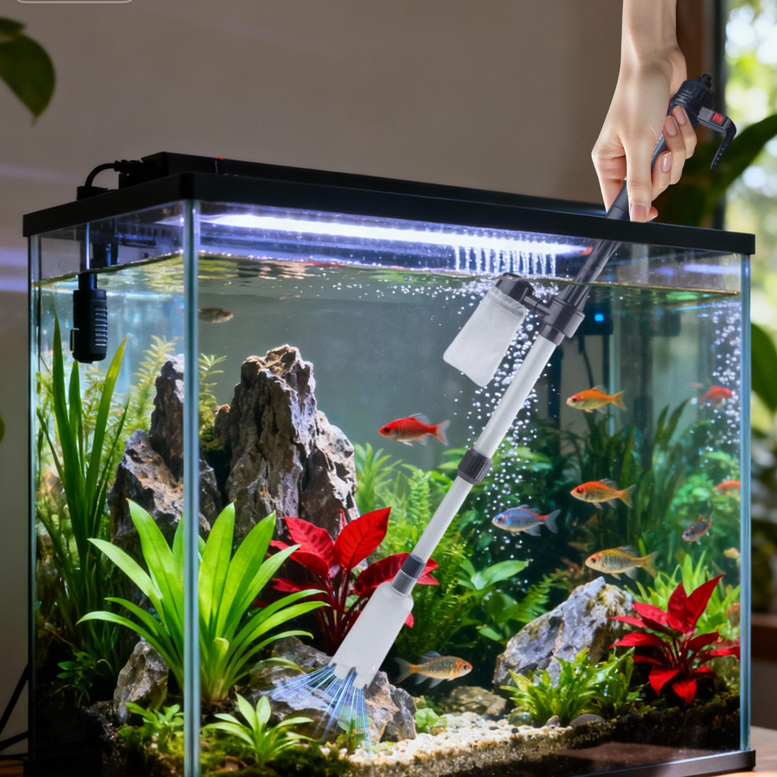 Planted Aquarium Cleaning - Аквариумный пылесос для очистки гравия с