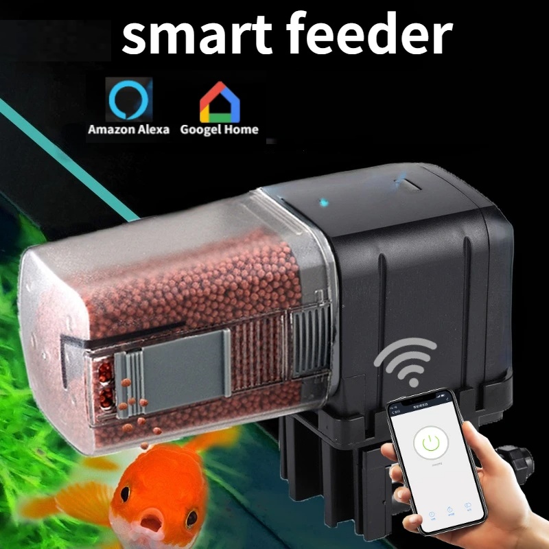 Aquarium Fertilizer - Кормушка для рыбы с Wi-Fi, автоматическая
