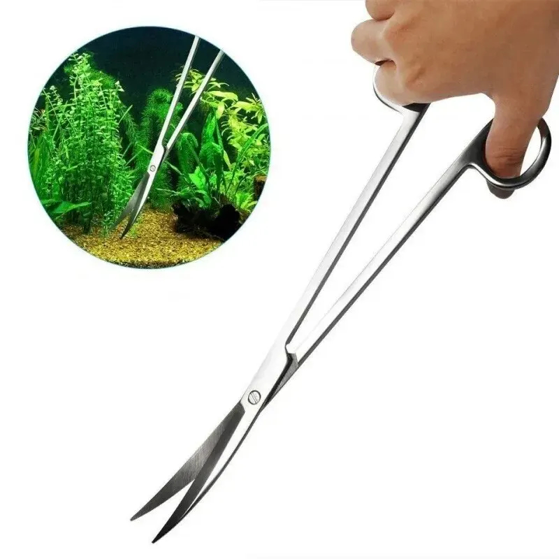 Planted Aquarium Cleaning - Ножницы для аквариума, удлиненный инструмент для