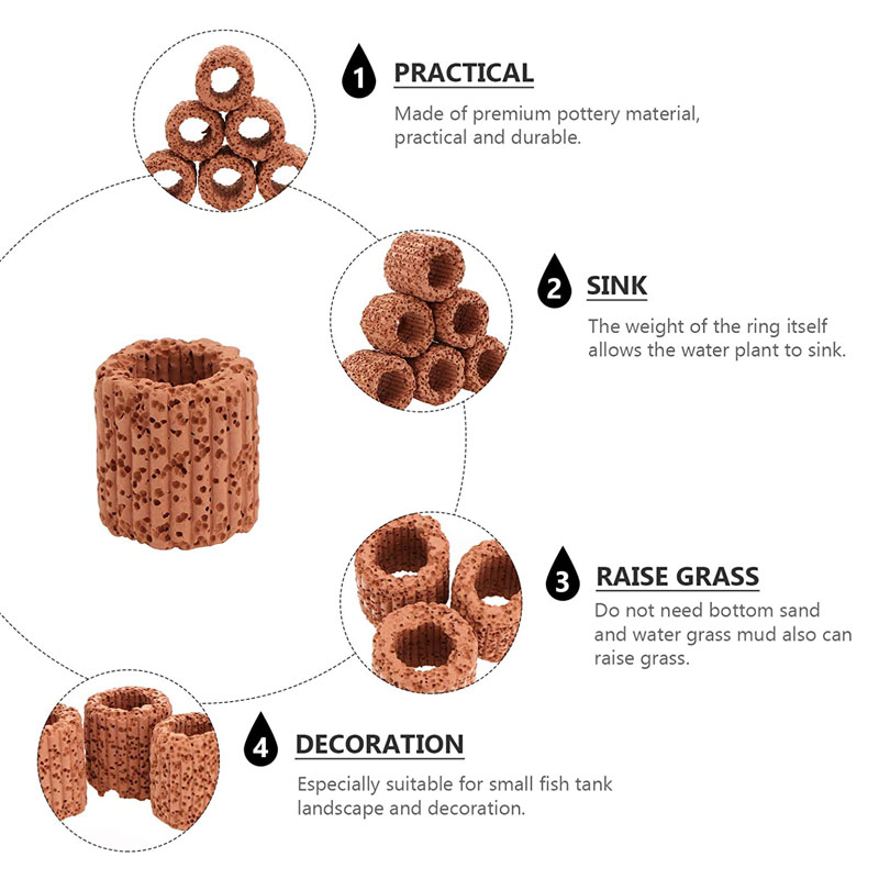 Фиксированное кольцо для водны – обзор и цена Plant Aquarium Pot