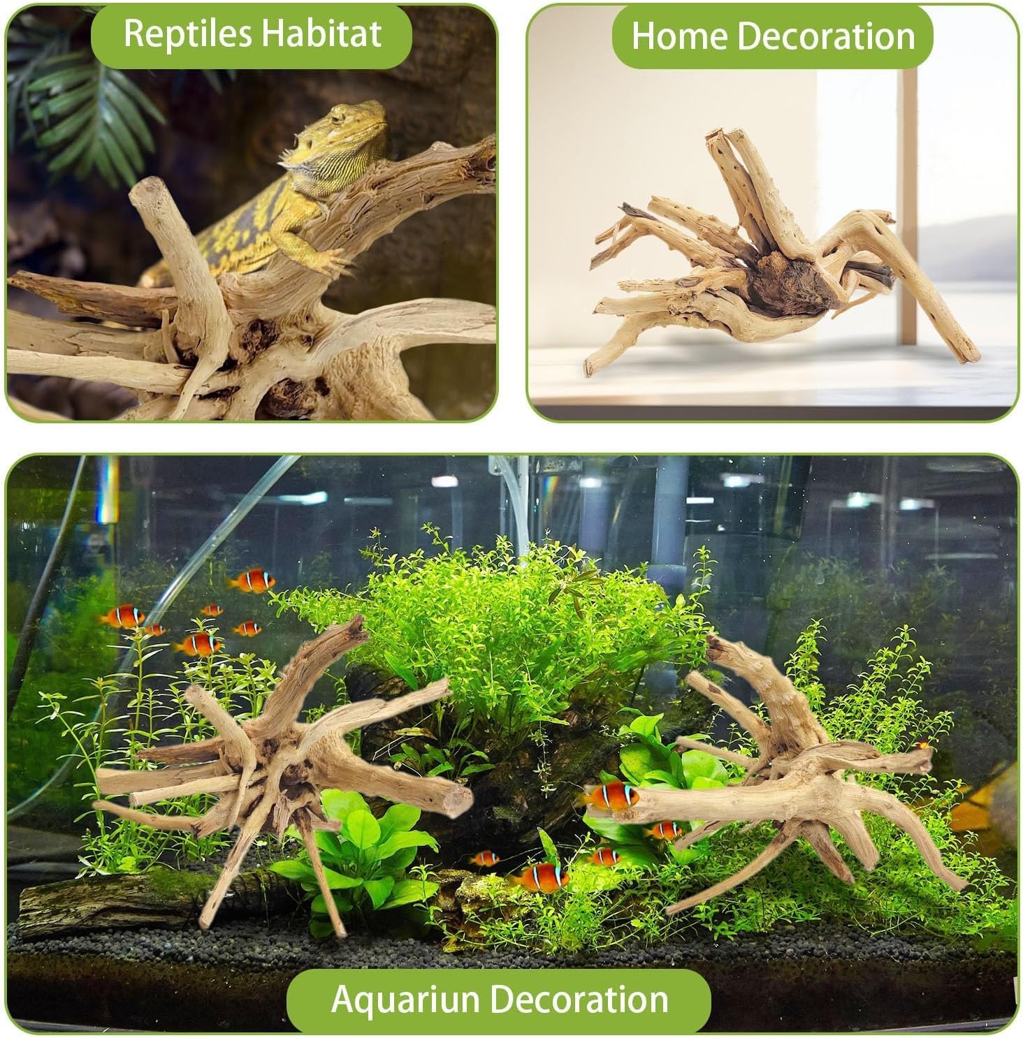 1 шт. 20-25 см натуральная кор – обзор и цена Aquarium Driftwood