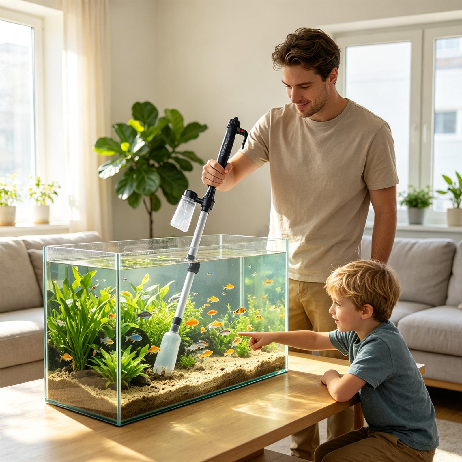 Аквариумный пылесос для очистк – обзор и цена Planted Aquarium Cleaning