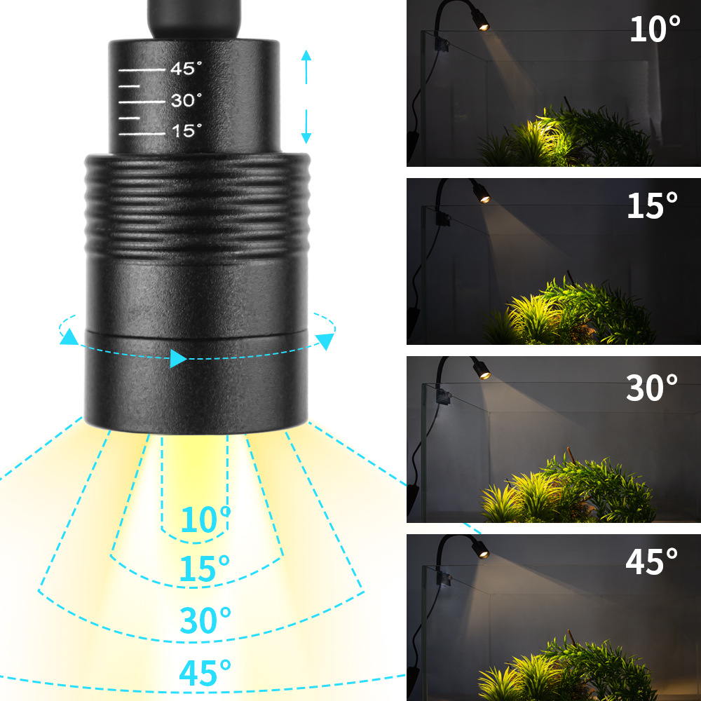 Светодиодный светильник-прищеп – обзор и цена Aquarium Plant Light