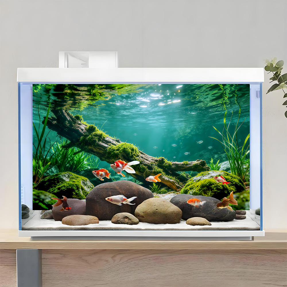 Декоративные наклейки для аква – обзор и цена Aquarium Driftwood
