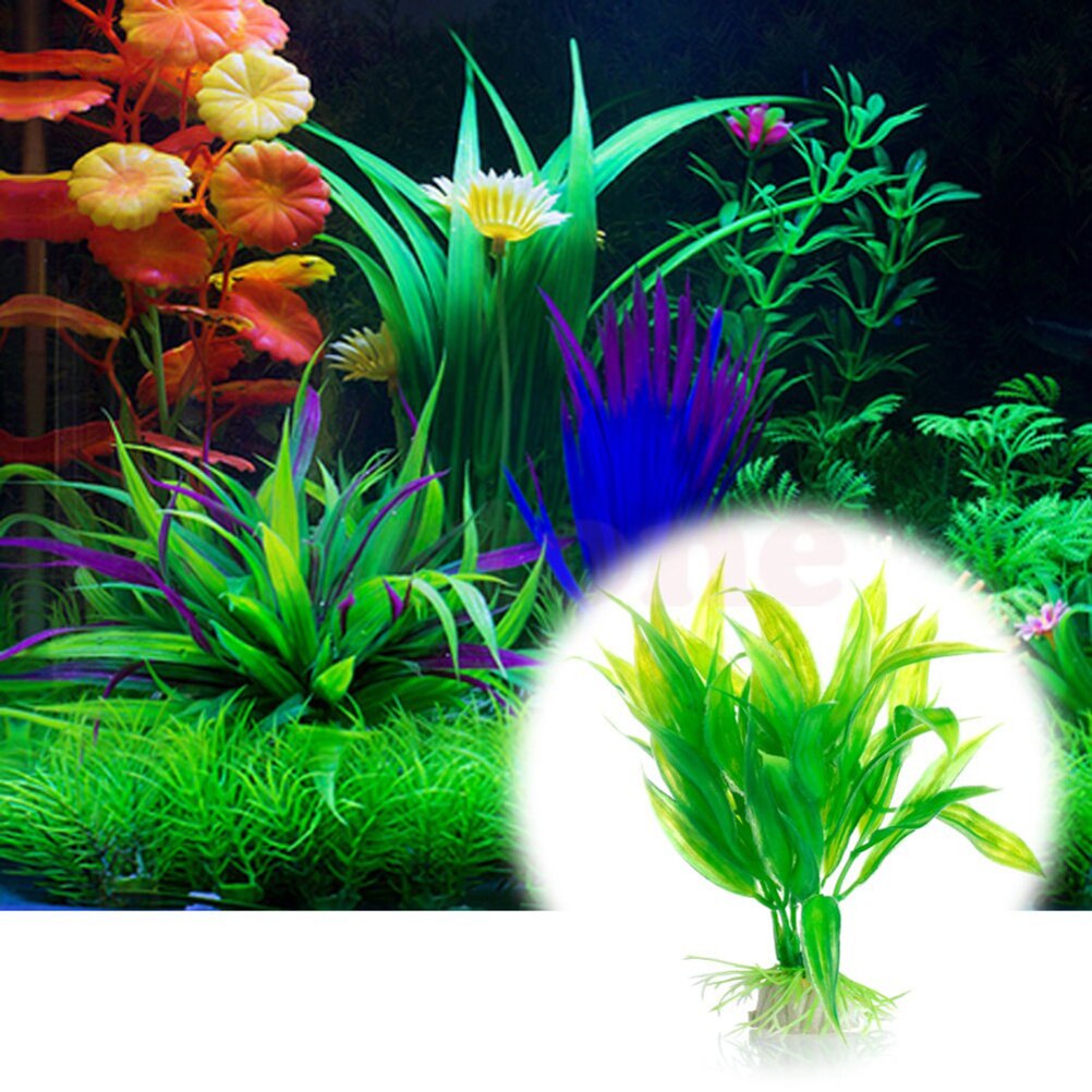 15 см искусственный декор для  – обзор и цена Aquarium Plants Live